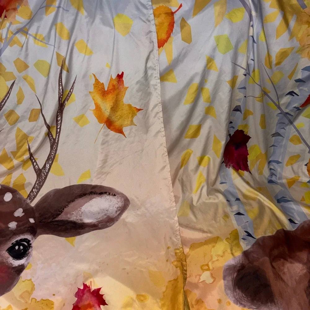 Fall Critter Curtains